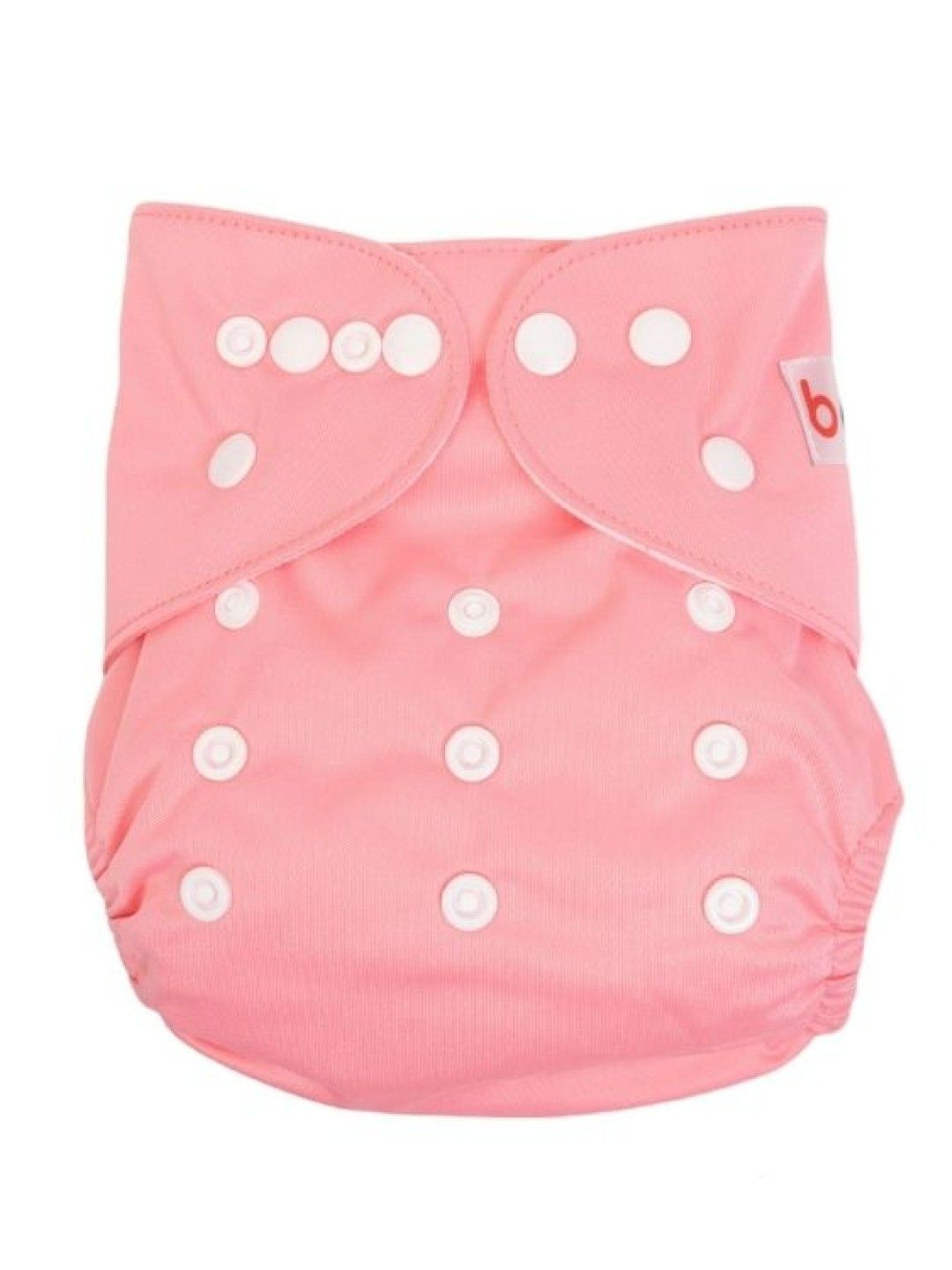 bean fashion Snappies Plain Pink Gear Cloth Diaper (No Color- Image 1)