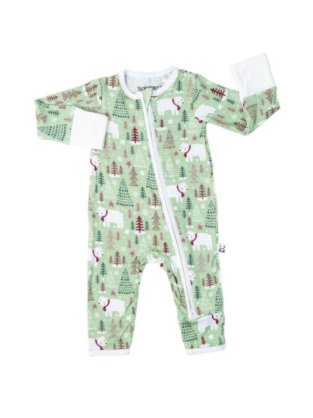 Bamberry Baby Zippered Romper (Polar Bear) (No Color- Image 1)