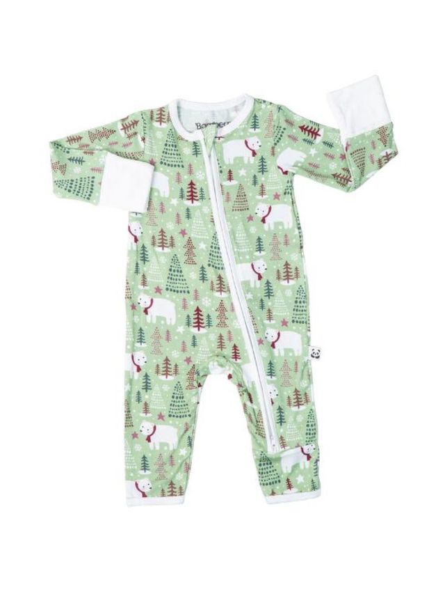 Bamberry Baby Zippered Romper (Polar Bear)