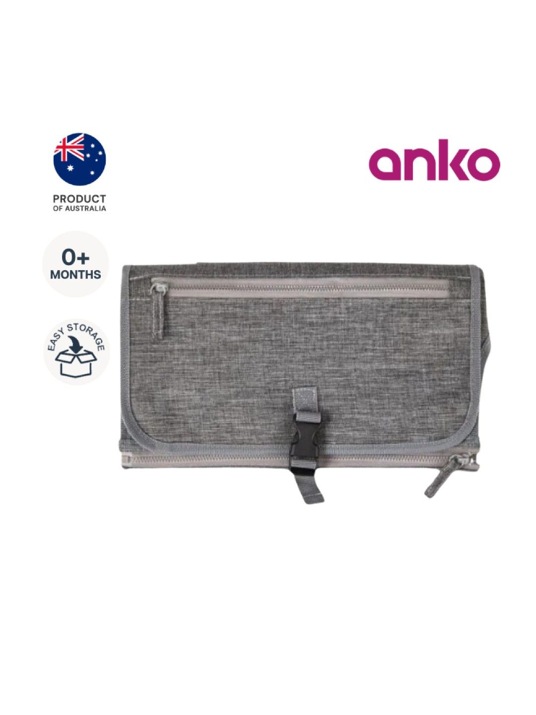 Anko Portable Change Mat (Grey- Image 1)