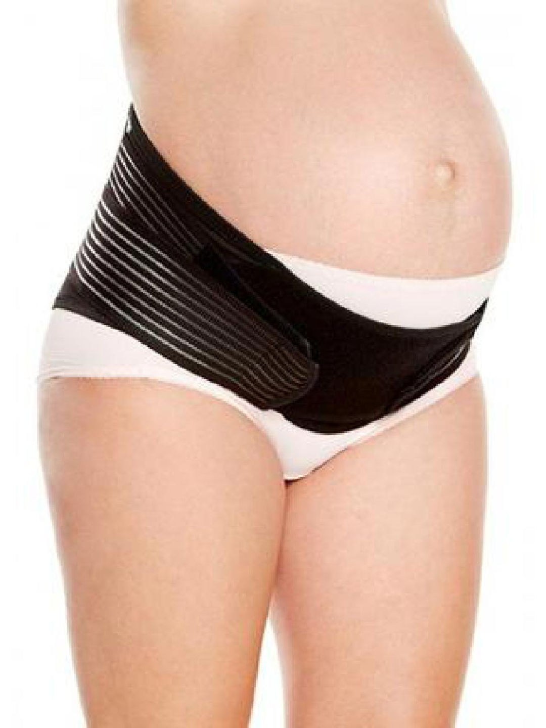 Mamaway Posture Correcting Maternity Support Belt (Black- Image 1)