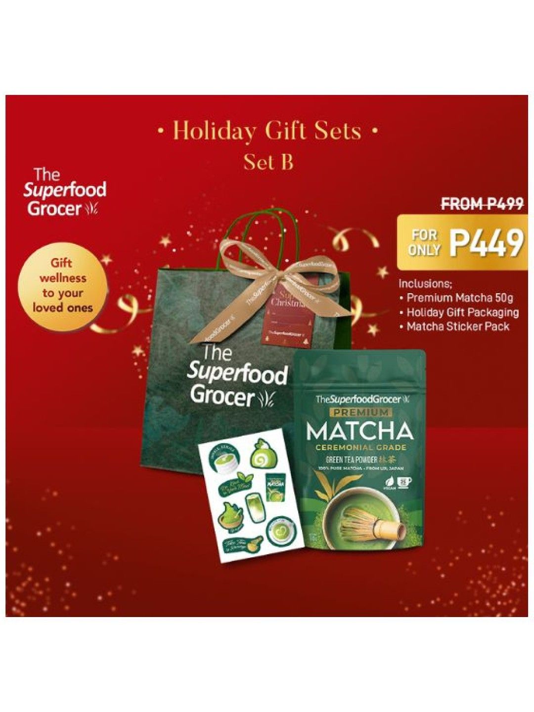 The Superfood Grocer Premium Teas Holiday Gift Set B