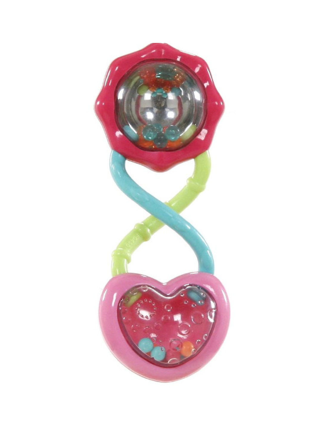 Bright Starts Pretty in Pink Rattle and Shake Barbell