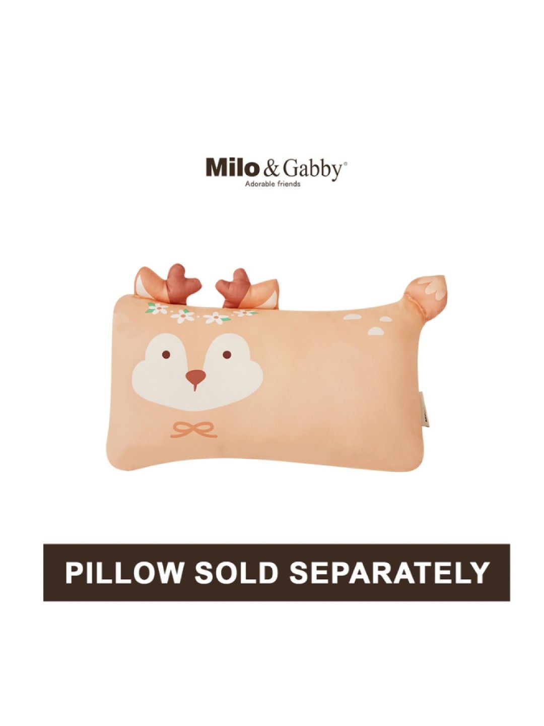 Milo & Gabby Mini Pillow Case - Bambi (No Color- Image 2)