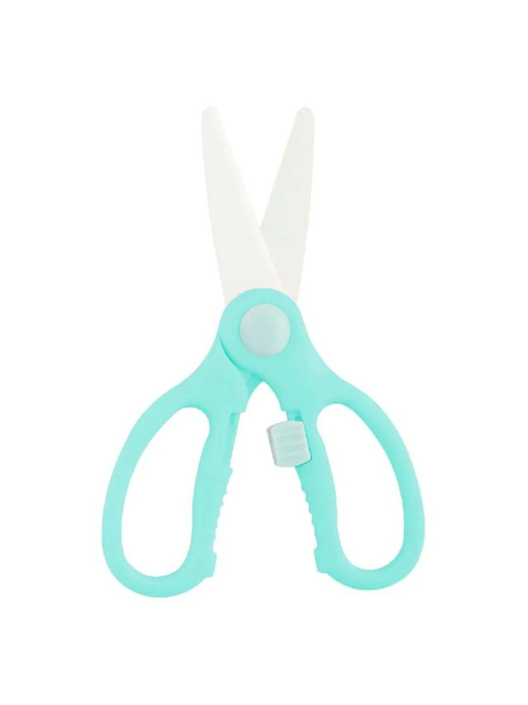 Bonjour Baby Ceramic Food Scissors (Blue- Image 1)