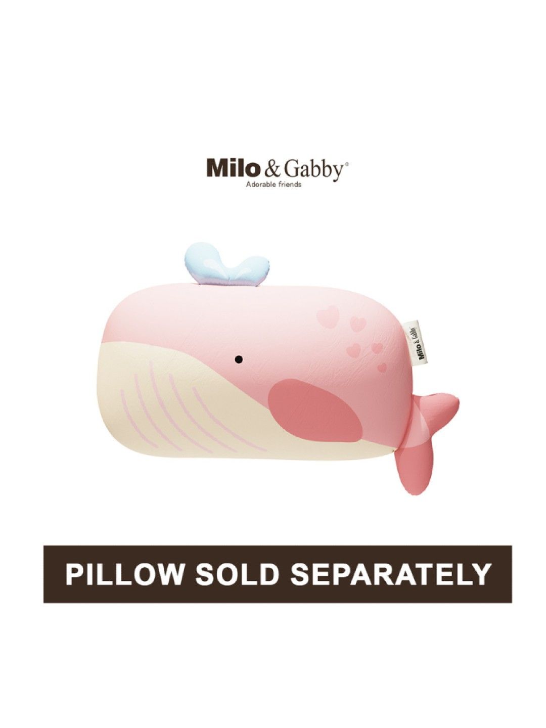 Milo & Gabby Mini Pillow Case - Berry (No Color- Image 2)