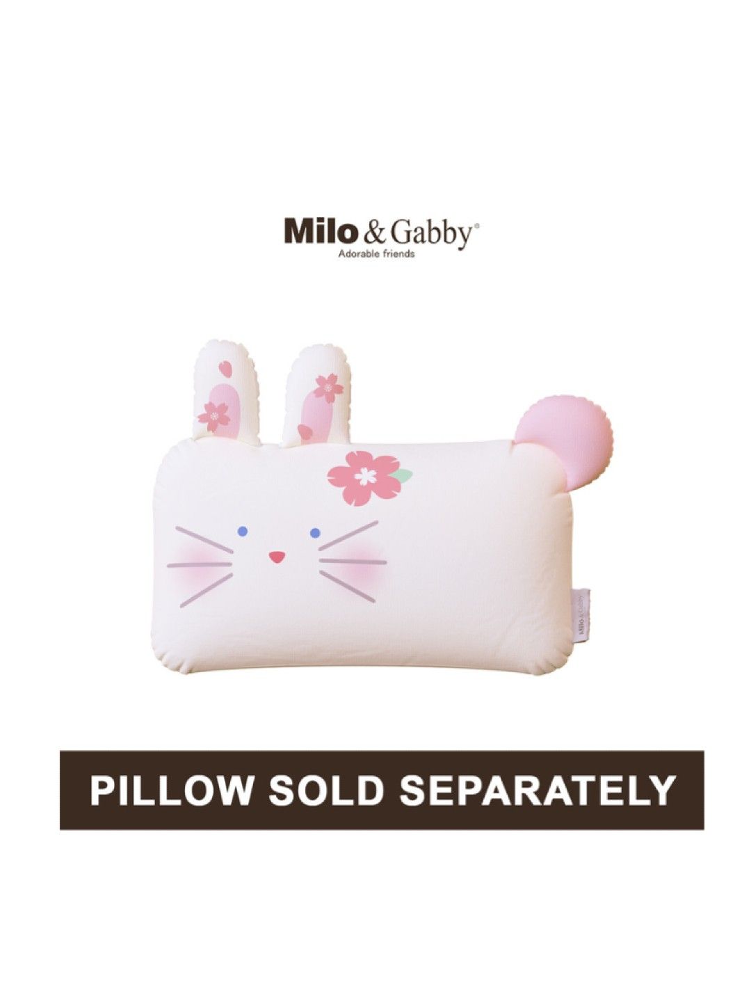 Milo & Gabby Mini Pillow Case - Blossom Lala (No Color- Image 2)