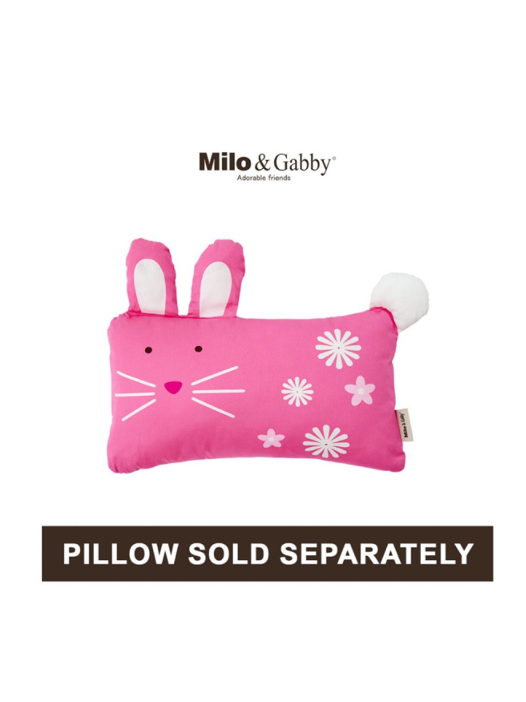 Milo & Gabby Mini Pillow Case - Lola (No Color- Image 2)