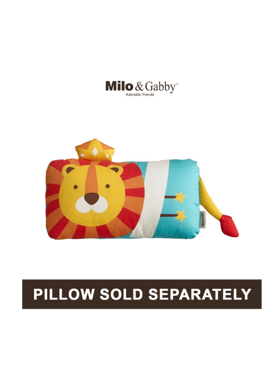 Milo & Gabby Mini Pillow Case - Loonie (No Color- Image 2)