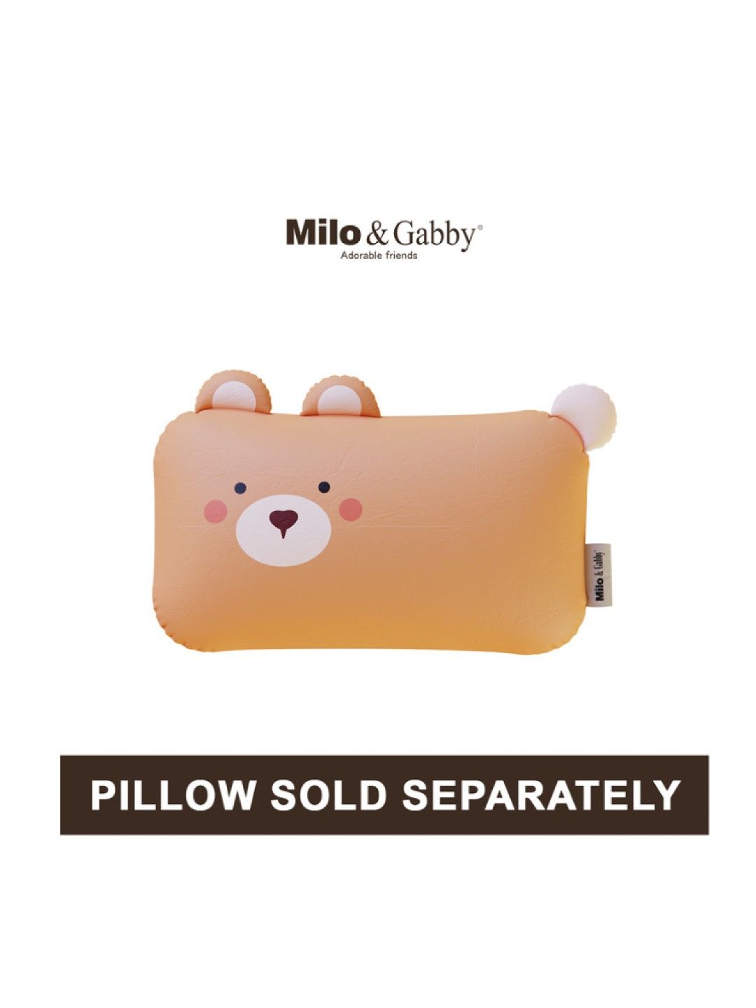 Milo & Gabby Mini Pillow Case - Sandy (No Color- Image 2)