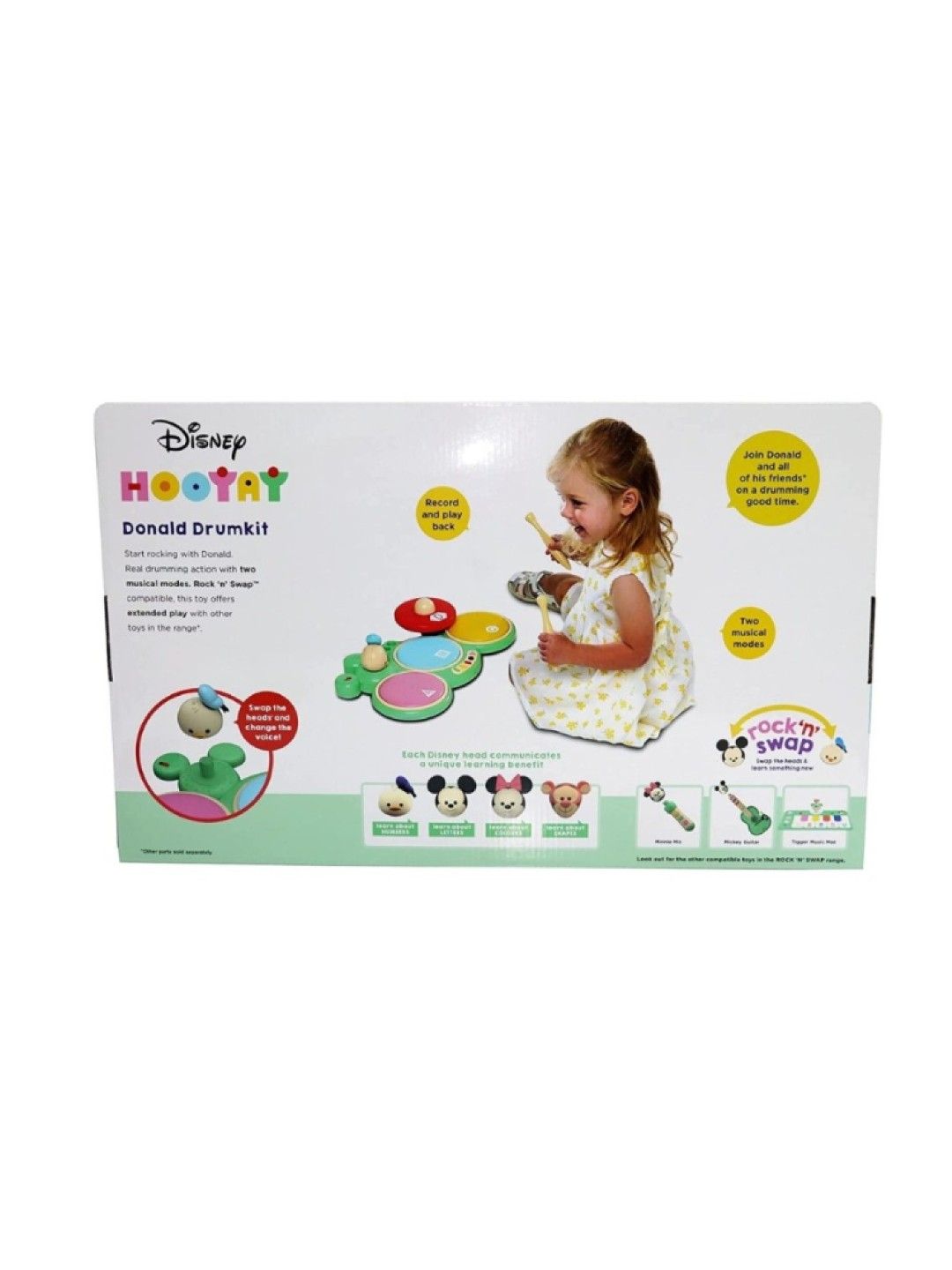 Disney Hooyay Donald Drum Kit (No Color- Image 3)