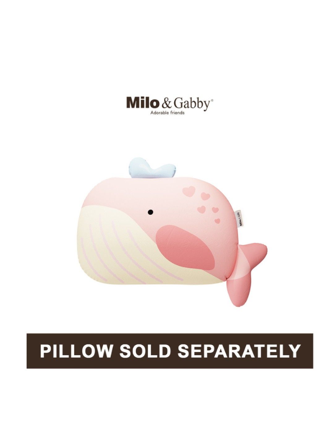 Milo & Gabby Kids Pillow Case - Berry (No Color- Image 2)