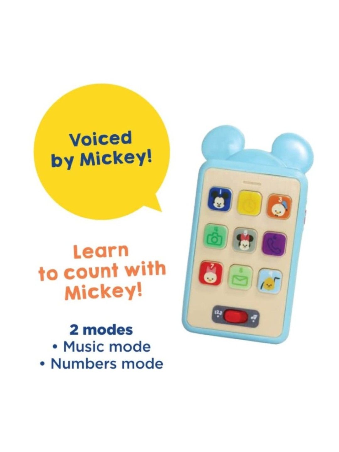 Disney Hooyay Smart Touch Phone - Mickey (No Color- Image 3)