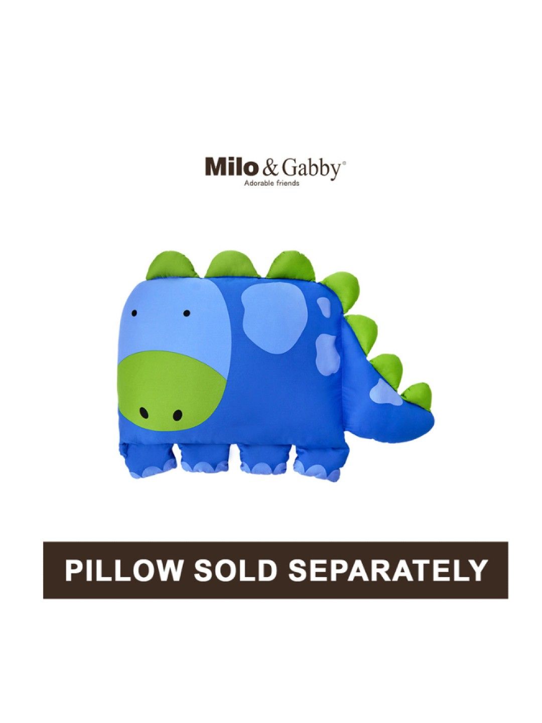 Milo & Gabby Kids Pillow Case - Dylan (No Color- Image 2)