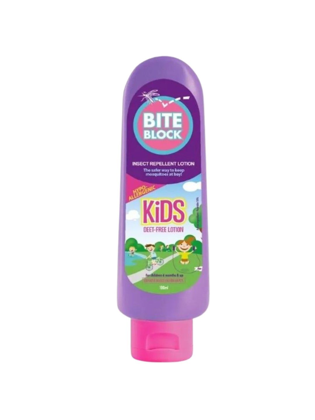 Bite Block Kids Insect Repellent Lotion 100ML (No Color- Image 1)