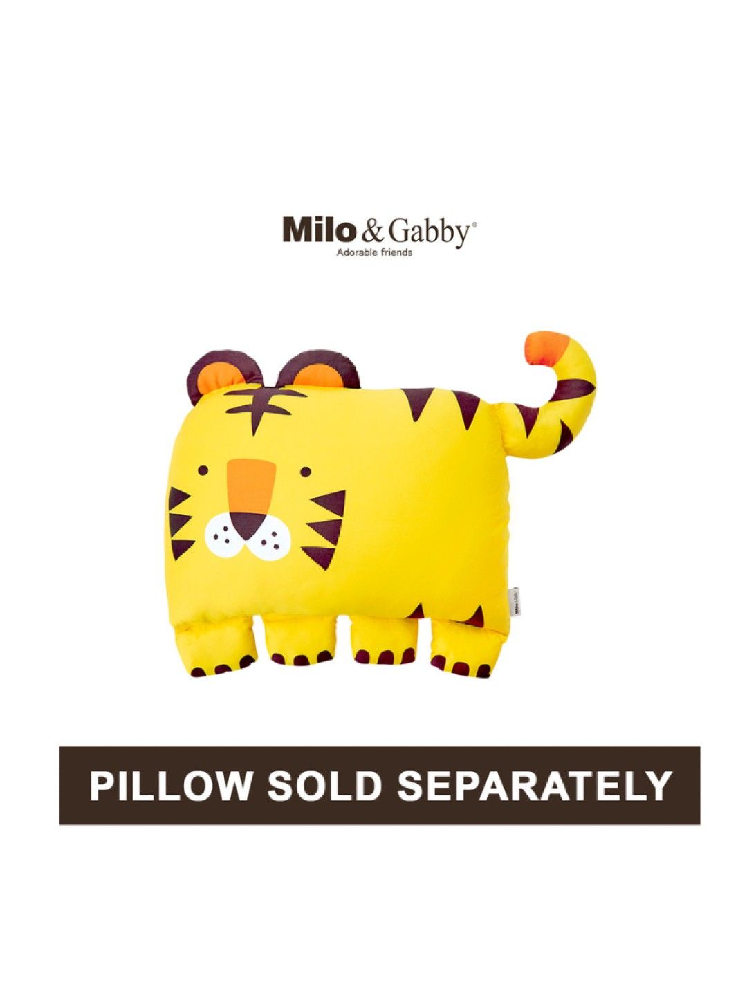 Milo & Gabby Kids Pillow Case - Tom (No Color- Image 2)