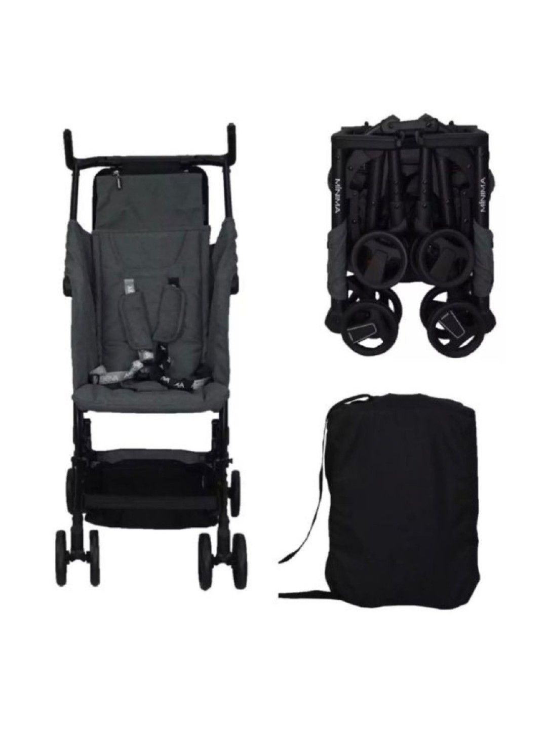 Akeeva Pocket Stroller (Minima 2024) (Grey- Image 1)