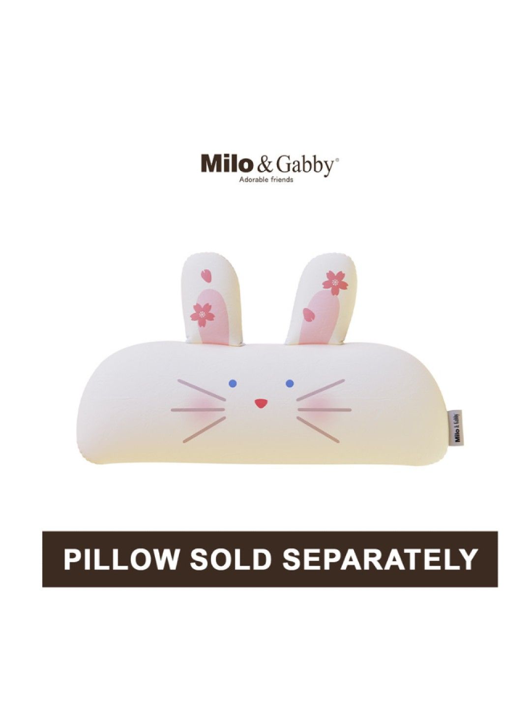 Milo & Gabby Long Pillow Case - Blossom Lala (No Color- Image 2)