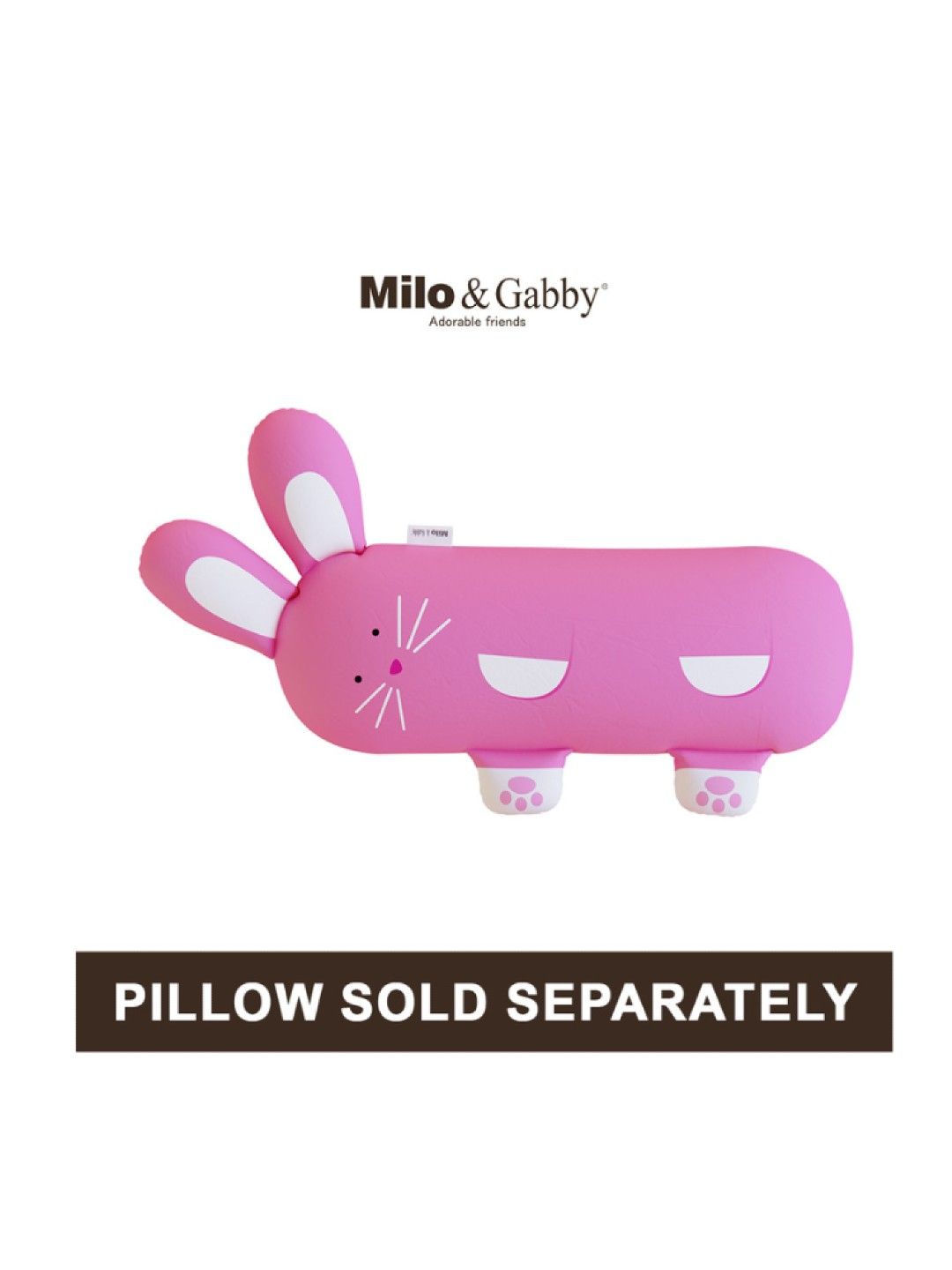 Milo & Gabby Long Pillow Case - Hug Lola (No Color- Image 2)