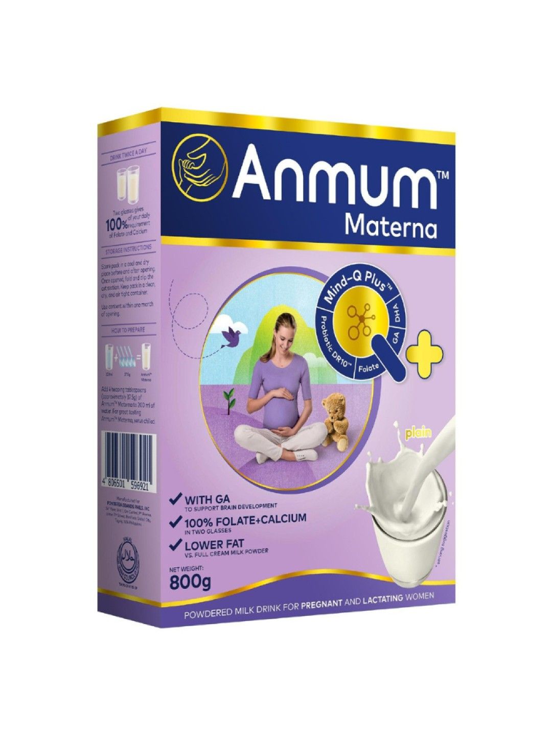 Anmum Anmum Materna Milk Powder Plain (800g)