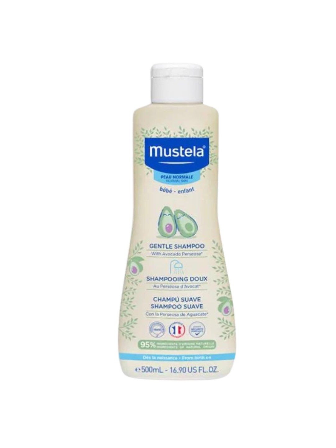 Mustela Gentle Shampoo (500ml) (No Color- Image 1)