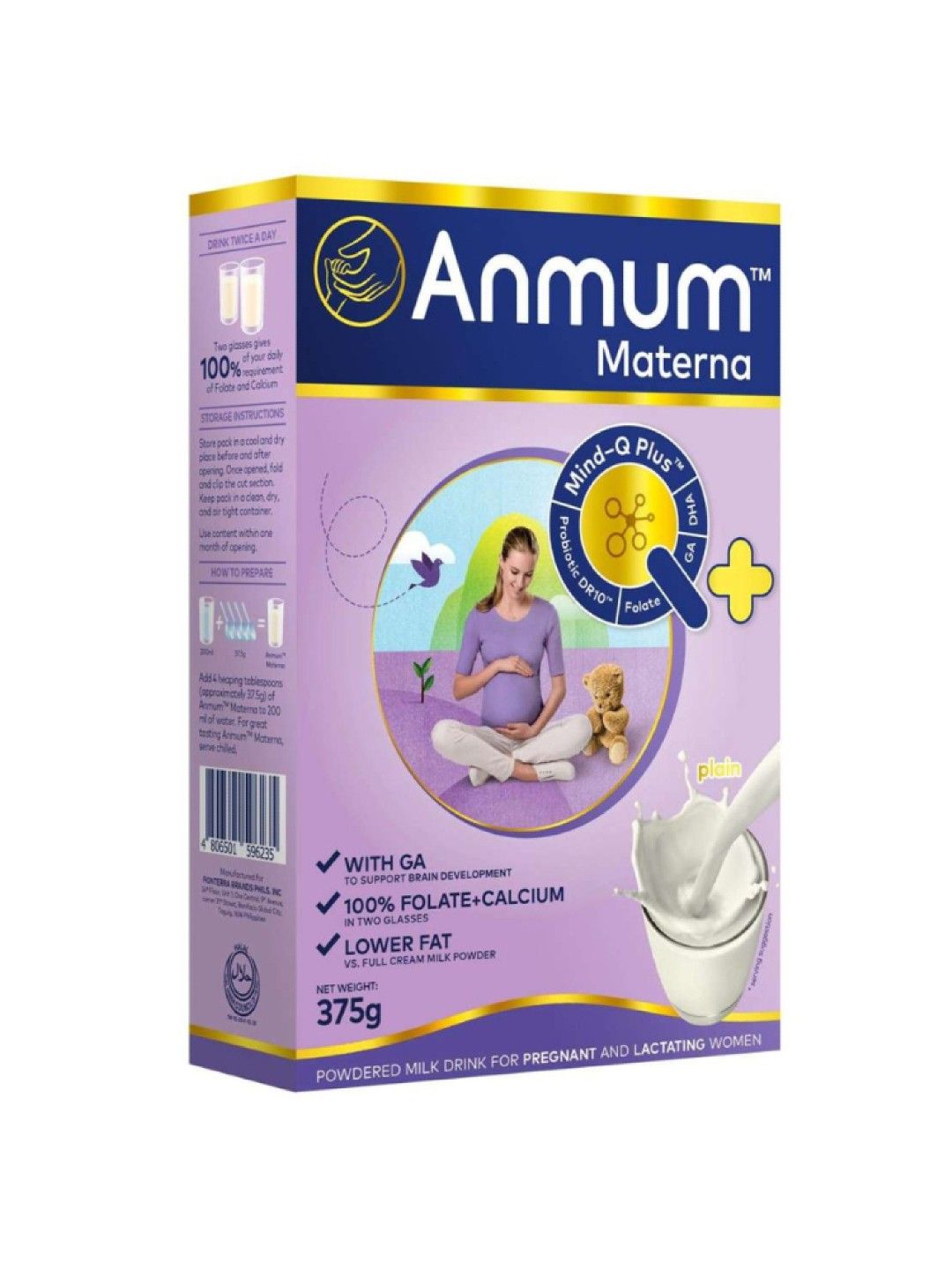 Anmum Anmum Materna Milk Powder Plain (375g)