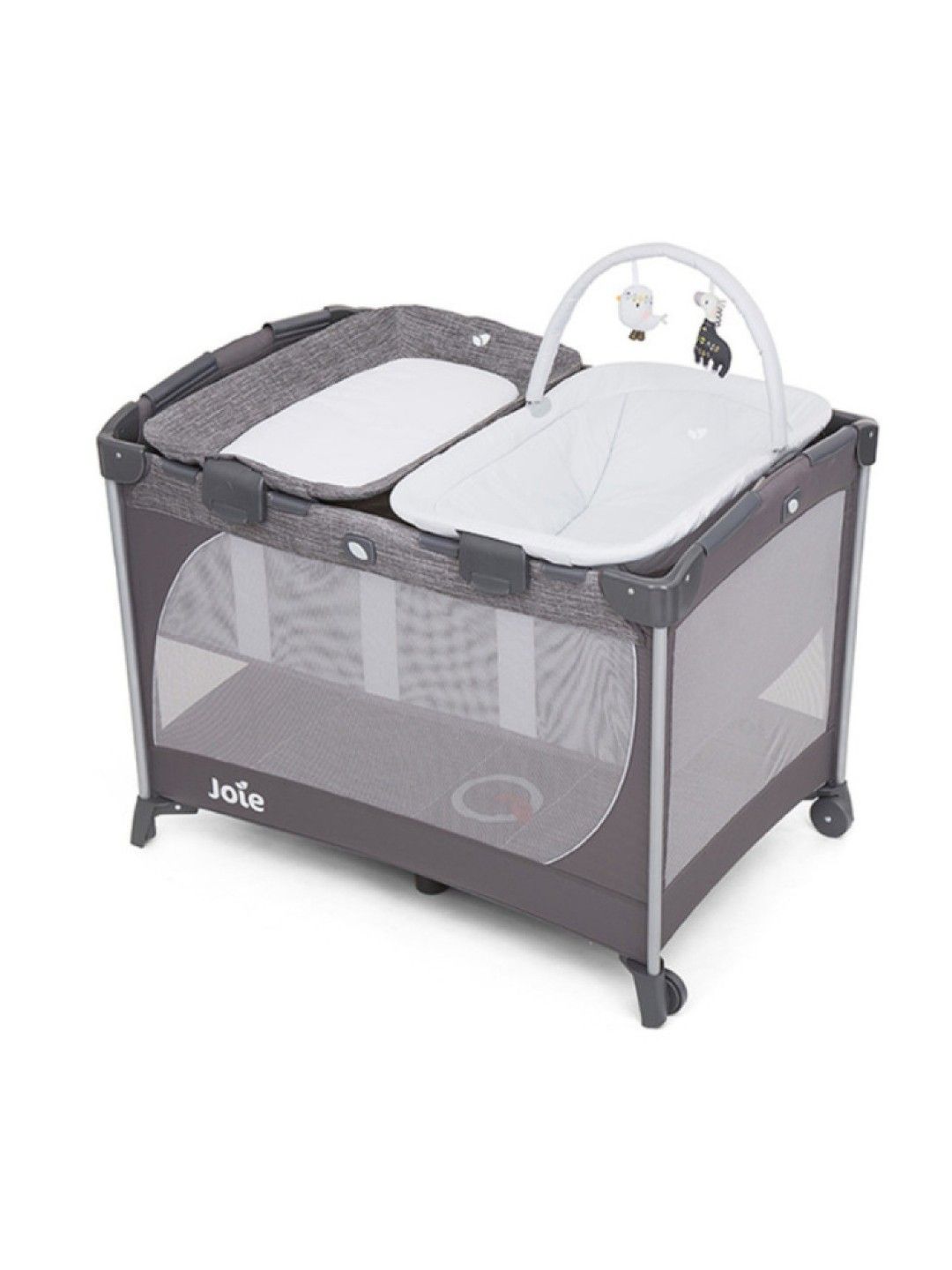 Joie Commuter Change and Snooze Playard (Grey- Image 1)