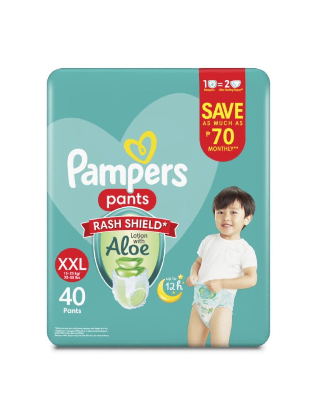 Pampers Baby Dry Pants XXL 40s x 1 pack (40 pcs)