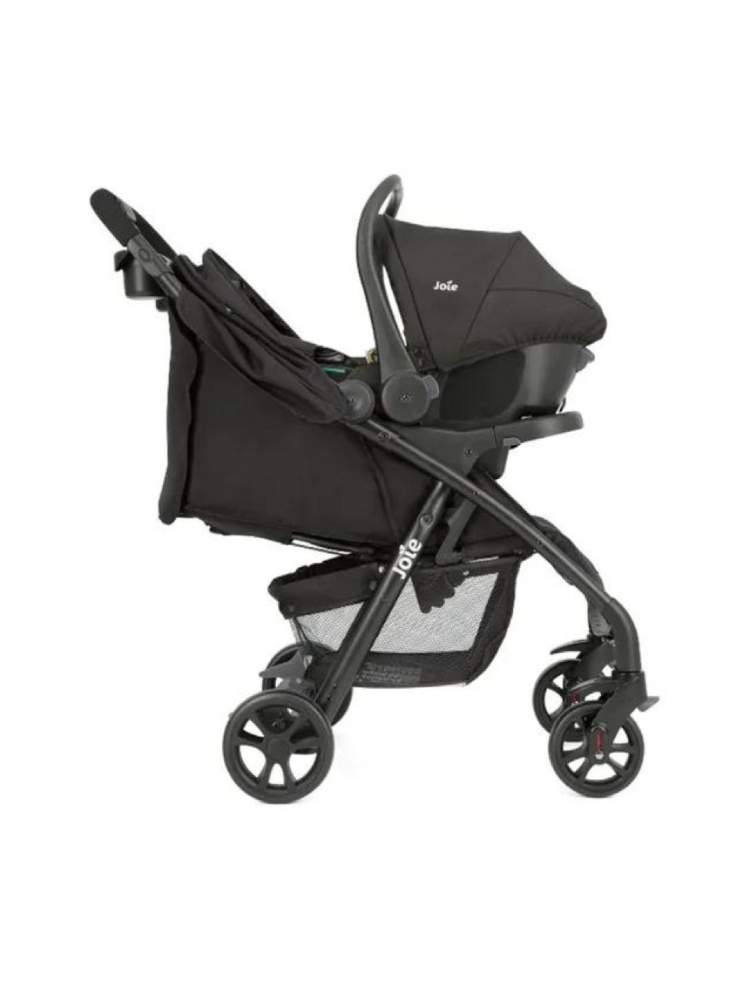 Joie Muze LX Travel System with Juva Car Seat (Coal- Image 1)