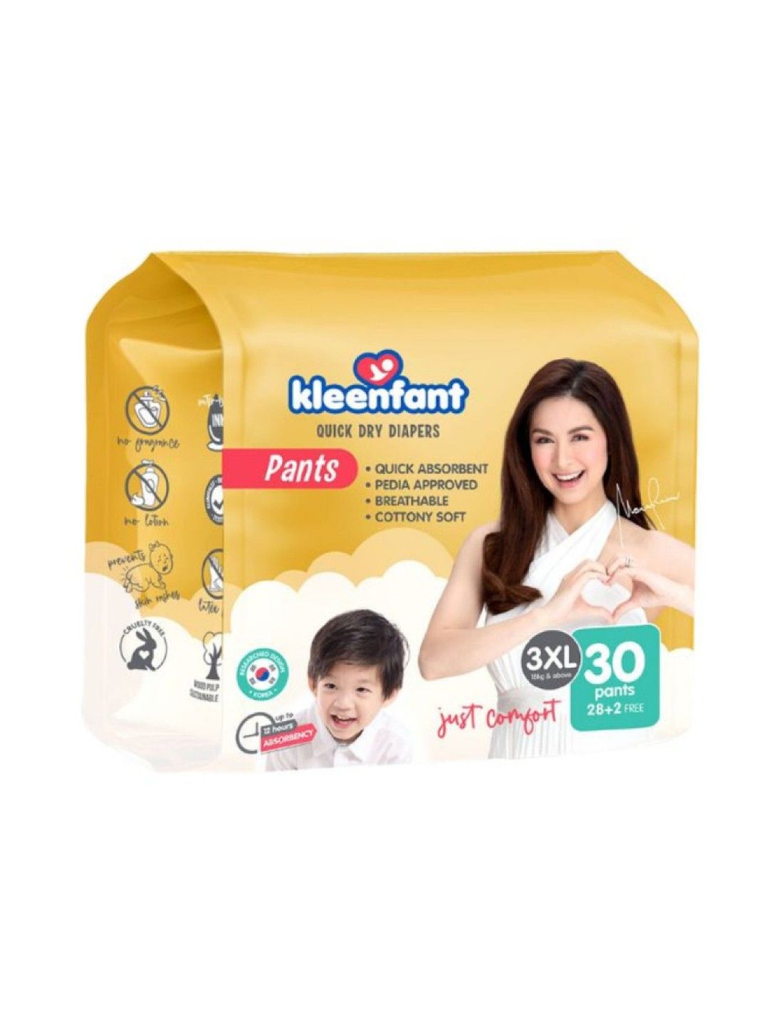 Kleenfant Diaper Pants XXXL (30 pcs) (No Color- Image 1)