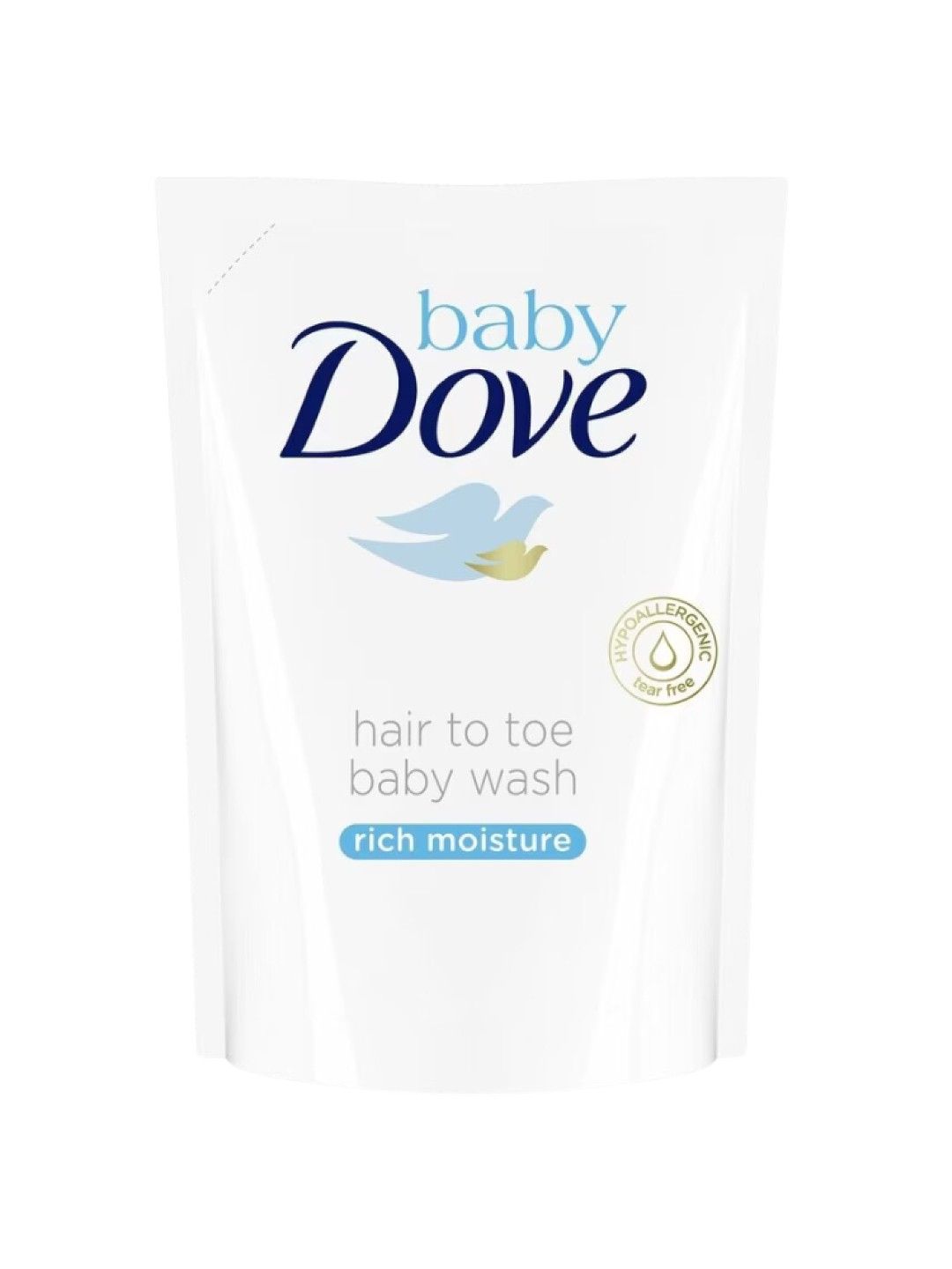 Baby Dove Hair to Toe Wash Rich Moisture Refill (430ml) (No Color- Image 1)