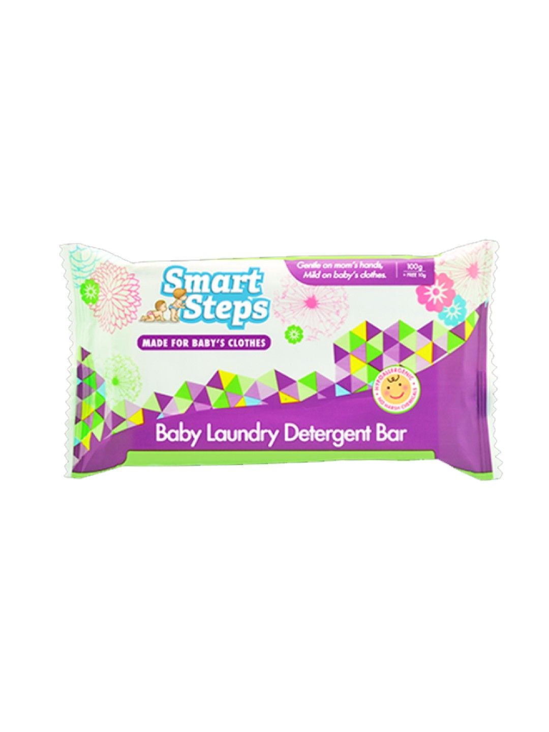 Smart Steps Baby Laundry Detergent Bar 110g (No Color- Image 1)