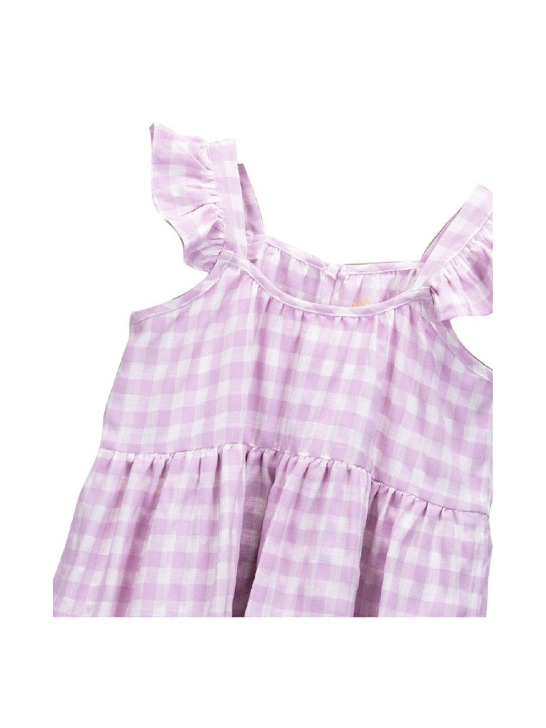 Meet My Feet Ruffle Dress (Purple- Image 2)