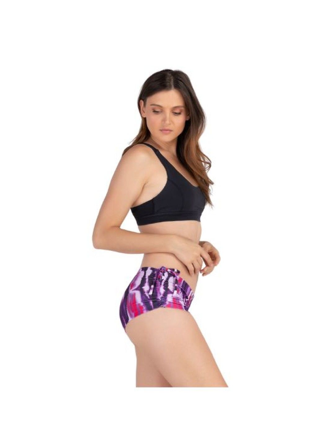 eska Tori Boyleg Booty Shorts (Purple- Image 2)