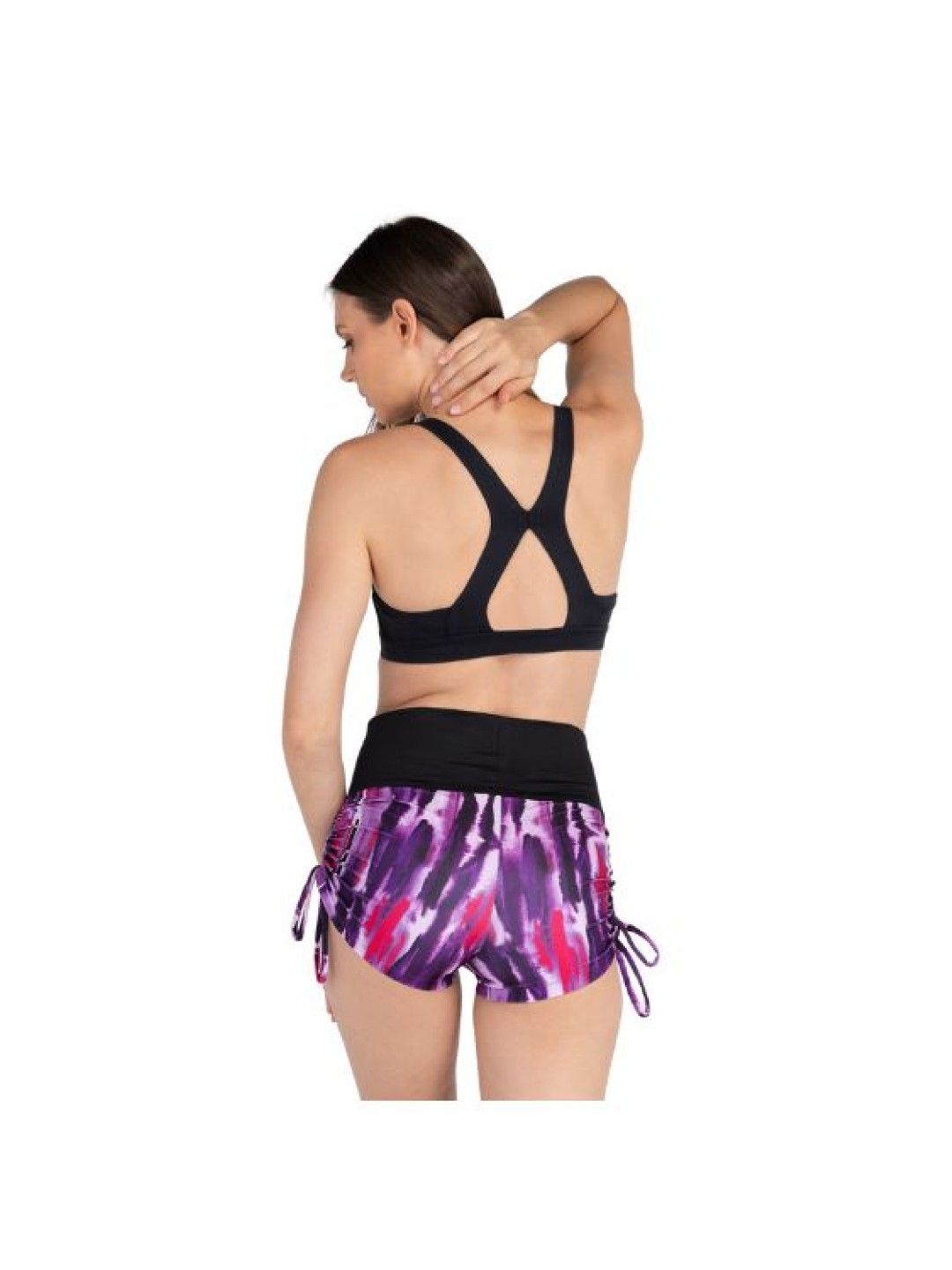 eska Coro Boyleg Booty Shorts (Purple- Image 3)