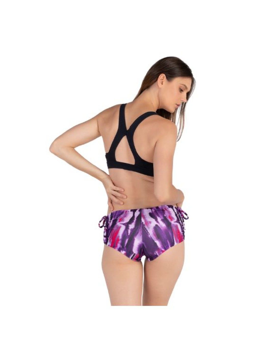 eska Tori Boyleg Booty Shorts (Purple- Image 3)