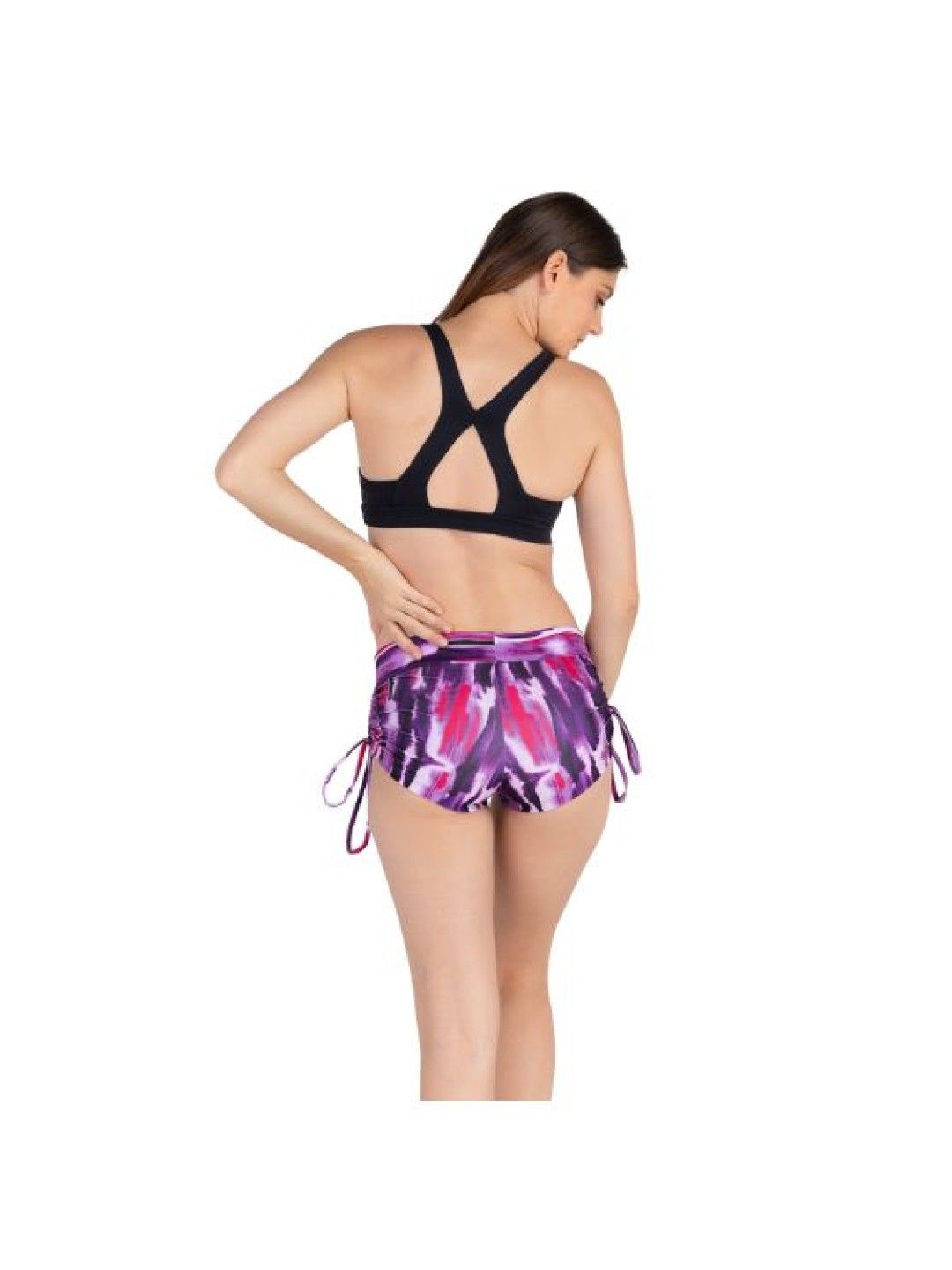 eska Miffy Boyleg Booty Shorts (Purple- Image 3)