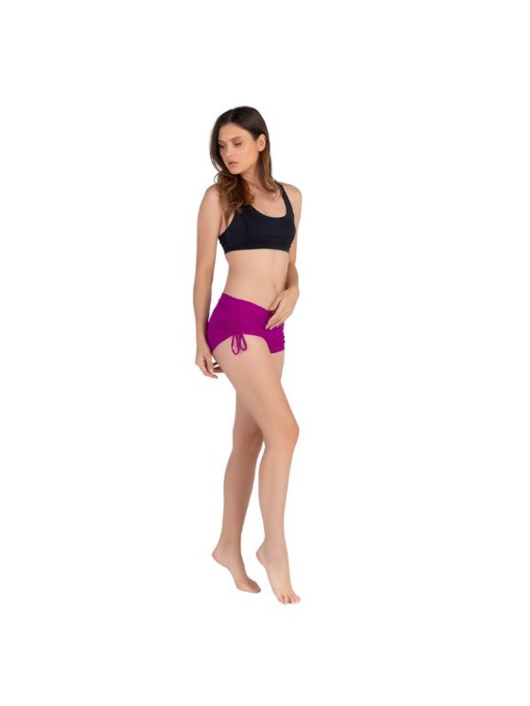 eska Chumi Boyleg Booty Shorts (Purple- Image 4)