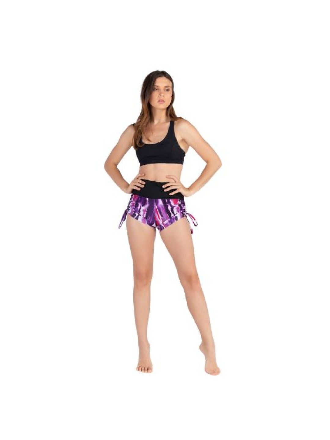 eska Coro Boyleg Booty Shorts (Purple- Image 4)