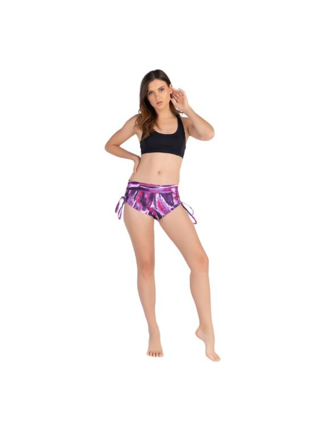 eska Miffy Boyleg Booty Shorts (Purple- Image 4)
