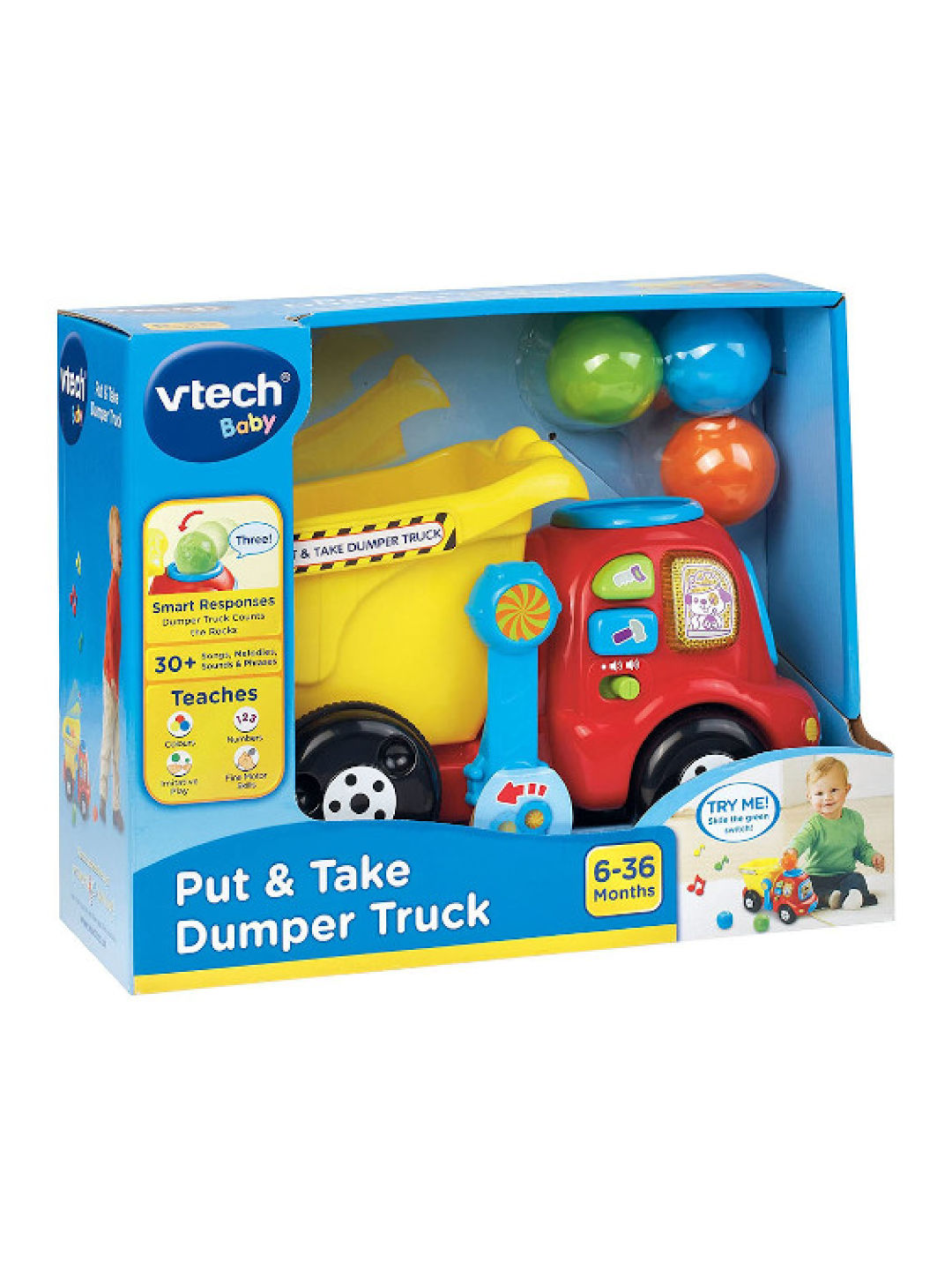 VTech Put and Take Dumper Truck Baby Toy (No Color- Image 2)