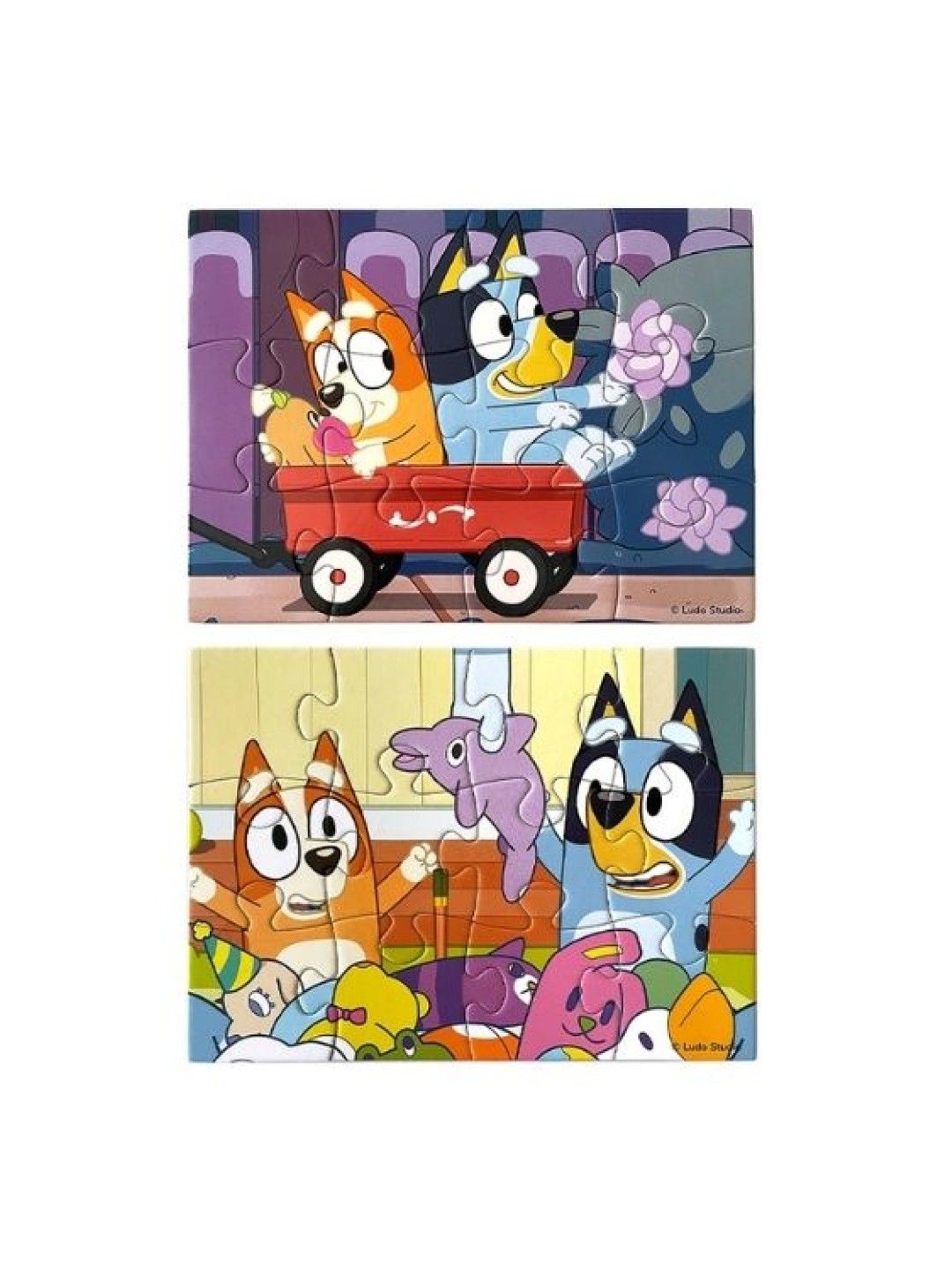 Bluey Puzzle Pals Bluey & Bingo Adventures Jigsaw Puzzles (2 sets x 12 pcs)