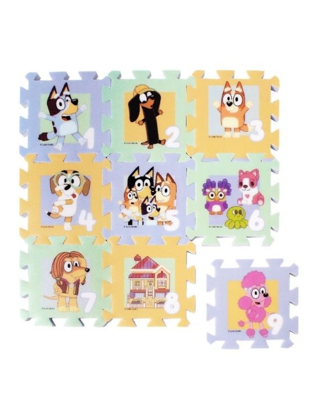 Bluey Puzzle Pals Bluey EVA Jigsaw Puzzle (No Color- Image 2)