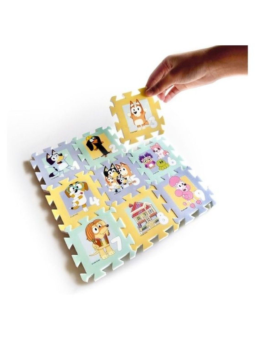 Bluey Puzzle Pals Bluey EVA Jigsaw Puzzle (No Color- Image 4)