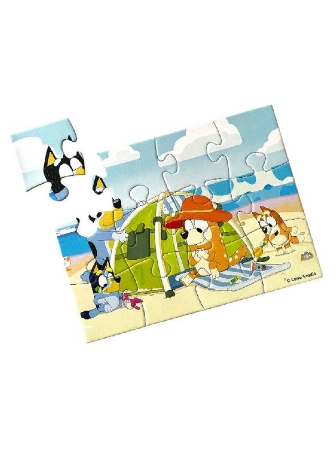 Bluey Puzzle Pals Bluey Family Fun Jigsaw Puzzles (2 sets x 12 pcs) (No Color- Image 3)