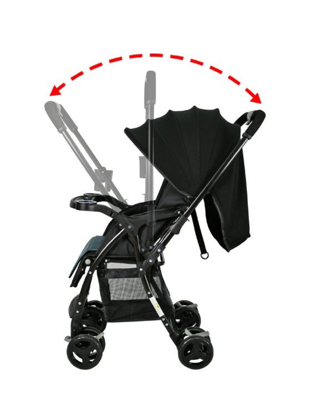 Giant Carrier Sage Stroller (Red- Image 3)