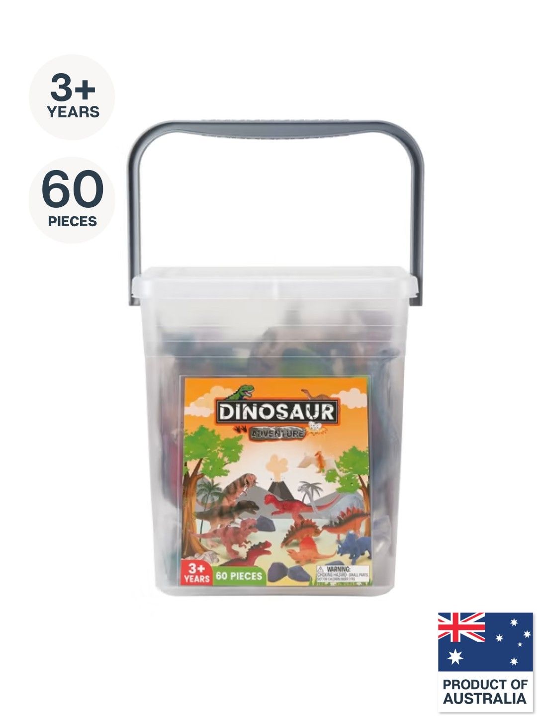 Anko Dinosaur Adventure Bucket (No Color- Image 1)