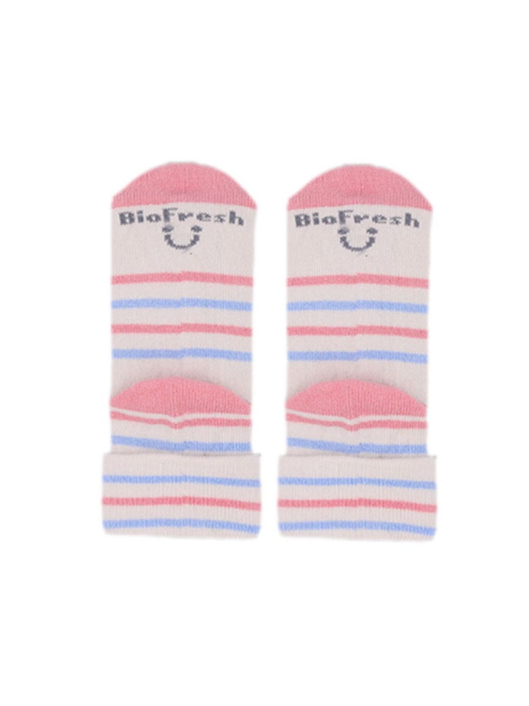 Biofresh Infant Girls' Antimicrobial Cotton Ankle Lite Casual Socks (RIGC9107) (Lt. Pink- Image 3)