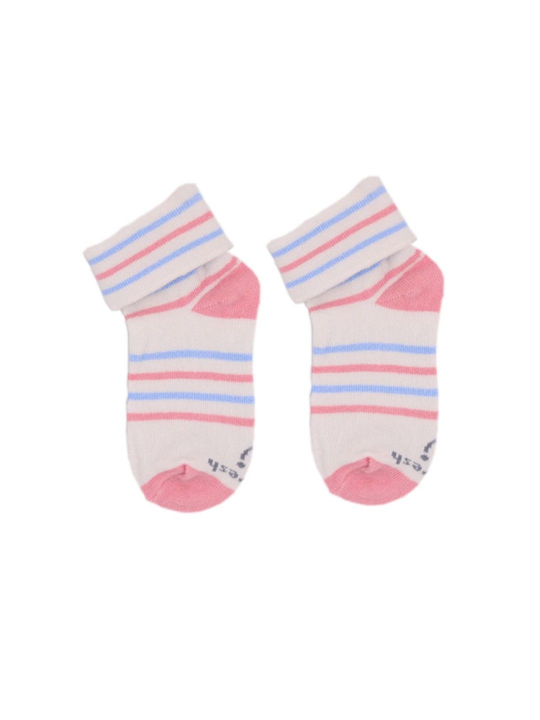Biofresh Infant Girls' Antimicrobial Cotton Ankle Lite Casual Socks (RIGC9107) (Lt. Pink- Image 1)