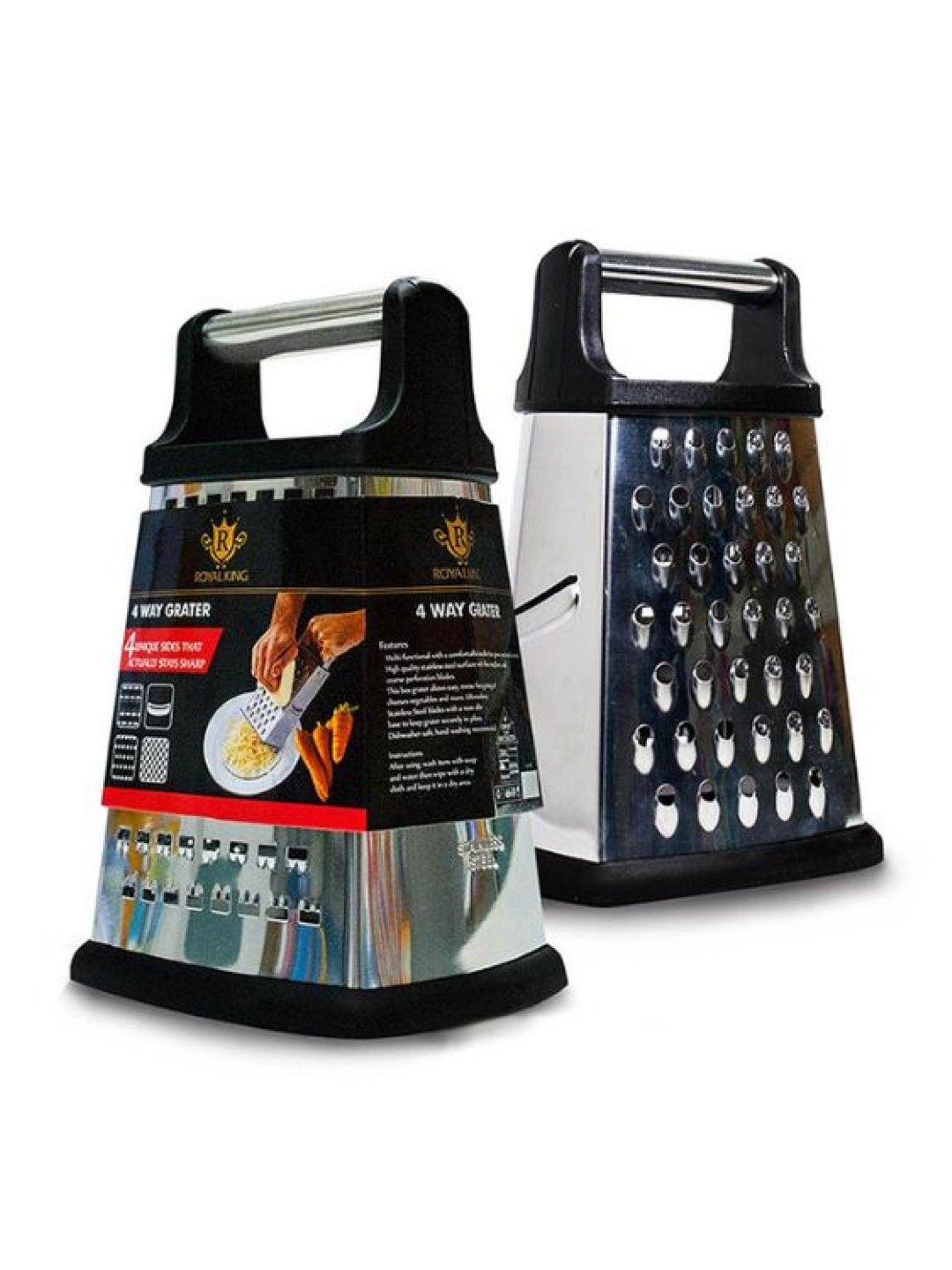 Royal King 4-Way Grater (No Color- Image 1)